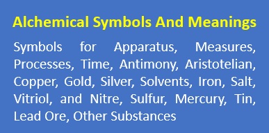 alchemical symbols html codes unicodes